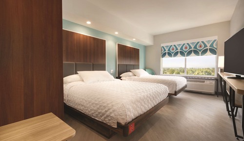 Habitación, 2 camas de matrimonio, no fumadores