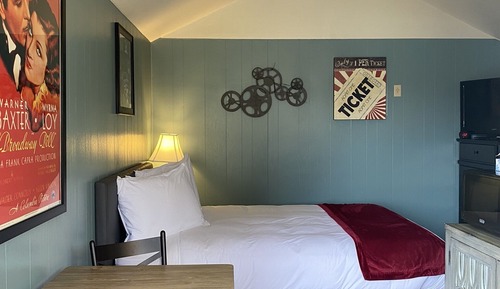 Cabaña, 1 cama de matrimonio, no fumadores, frigorífico y microondas