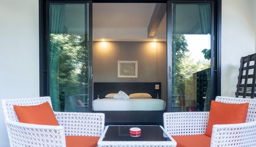 Habitación doble superior, terraza