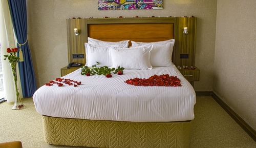 Habitación estándar, 1 cama de matrimonio, vistas a la ciudad