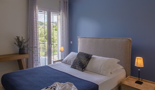 Apartamento junior, 1 habitación, balcón, vistas al jardín