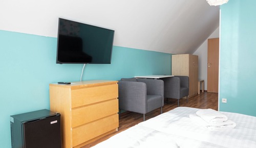 Habitación Deluxe doble, 1 cama de matrimonio grande, patio, vistas al jardín