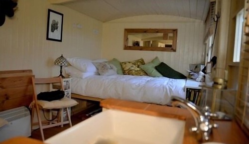 Habitación Confort, baño privado (Shepherds Huts)
