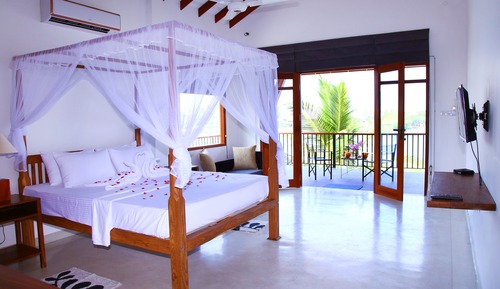 Habitación Deluxe doble, vistas al mar, mirando al mar