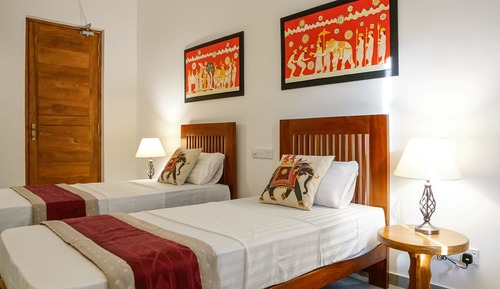 Habitación Deluxe doble, 2 camas individuales, no fumadores, vistas a la montaña