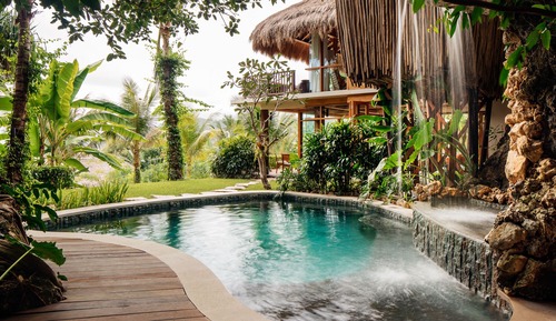 Villa, 2 habitaciones, piscina privada, vistas al mar (Mandaka Sumba House)