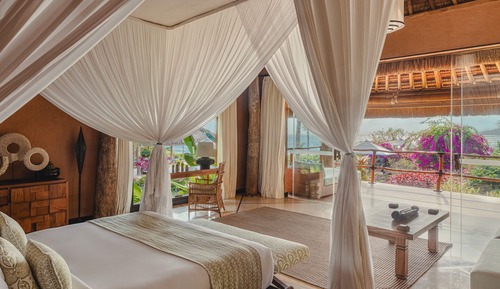 Villa, 2 habitaciones, piscina privada, vistas al mar (Putri Wamoro Beach)