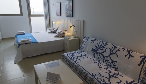 Estudio, 1 cama doble o 2 individuales, vistas al mar (110)