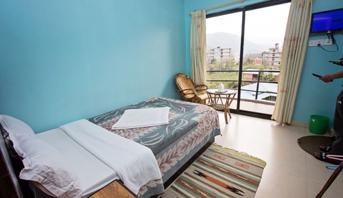 Habitación Deluxe, 1 cama doble, terraza, vistas al lago