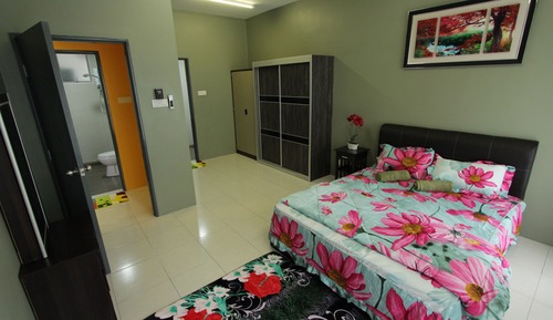 Apartamento, vistas al jardín
