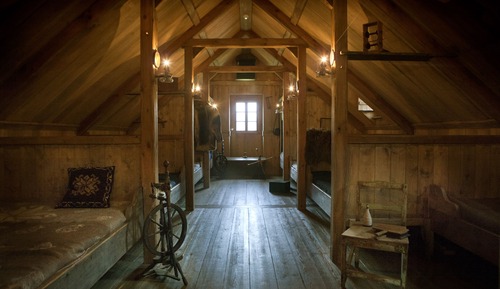 Dormitorio compartido tradicional, 1 cama de matrimonio