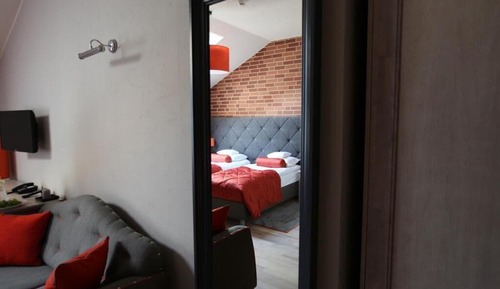 Estudio superior, 2 habitaciones, bañera, vistas a la ciudad