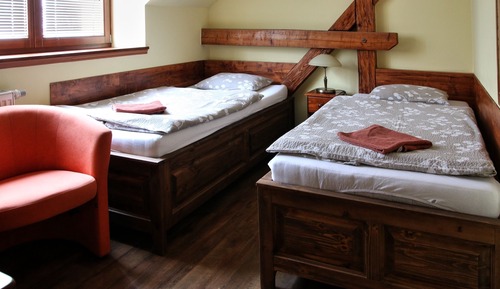 Habitación con 2 camas individuales