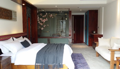 Habitación doble, 1 cama de matrimonio, no fumadores, vistas al río
