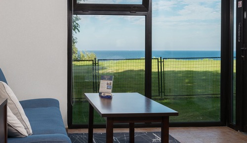 Bungalow, vistas al mar