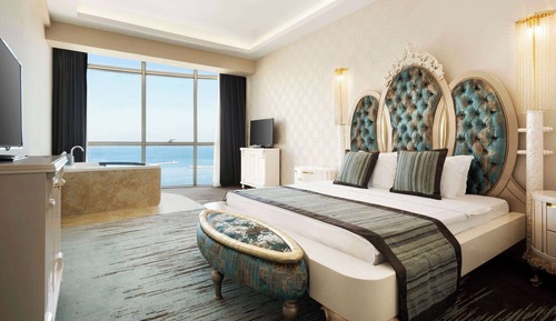 Suite, 1 cama de matrimonio grande, vistas al mar