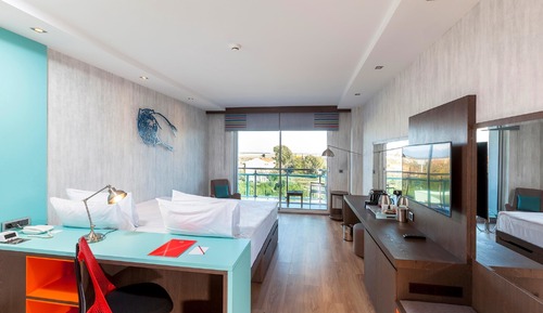 Suite, 1 cama de matrimonio, no fumadores, balcón