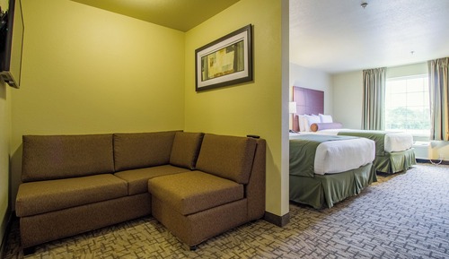Studio, 2 Queen Beds with Sofa bed, Non Smoking