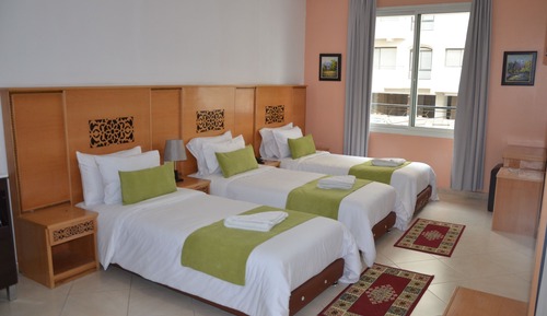 Habitación triple estándar, vistas al mar