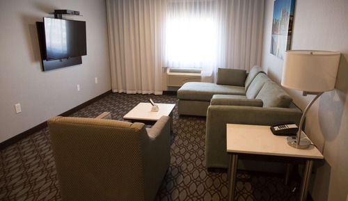 Suite, 1 cama de matrimonio grande, accesible para personas con discapacidad (with Sofabed)