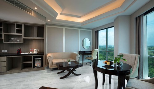 Habitación ejecutiva, 1 cama de matrimonio grande, fumadores (Lake)