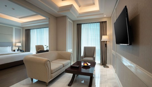 Habitación ejecutiva, 1 cama de matrimonio grande, fumadores (Garden)