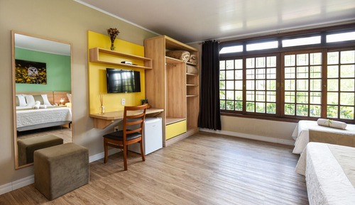 Habitación cuádruple Deluxe