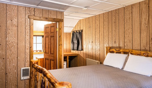 Cabaña estándar, 1 cama de matrimonio, frigorífico y microondas (Cabin 3)