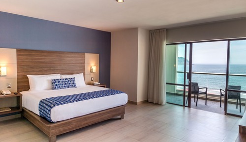 Habitación estándar, 1 cama doble, vistas al mar