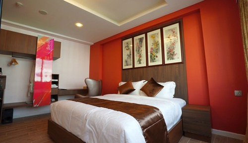 Habitación Deluxe doble, 1 cama de matrimonio grande