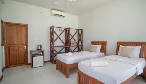 Habitación estándar doble, 1 habitación, vistas a la playa
