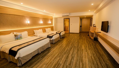 Habitación cuádruple Deluxe