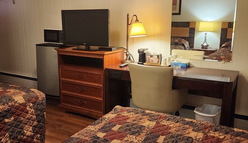 Habitación Deluxe, 2 camas dobles, fumadores, frigorífico y microondas