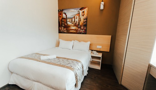 Suite Deluxe, 1 cama de matrimonio, baño privado