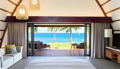 Villa Royal, 1 cama de matrimonio grande, no fumadores, frente al mar