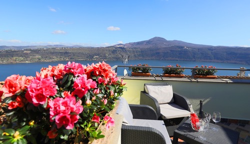 Suite romántica, terraza