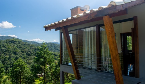 Loft panorámico, vistas a la montaña