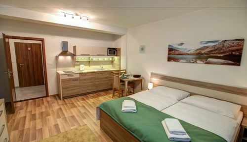 Suite estudio estándar, 1 habitación, balcón, vistas a la colina
