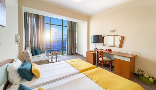 Standard Double Room, Sea View (Free Beach Package)