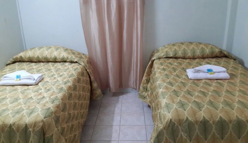 Apartamento, 2 camas individuales, cocina, vistas al jardín