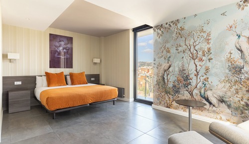 Ático panorámico, varias camas, piscina privada, vistas a la ciudad