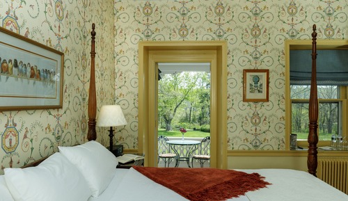 Suite de lujo, 1 cama de matrimonio grande, balcón, vistas al jardín