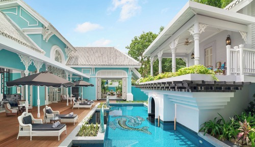 Villa, 1 habitación, piscina privada, vistas al jardín