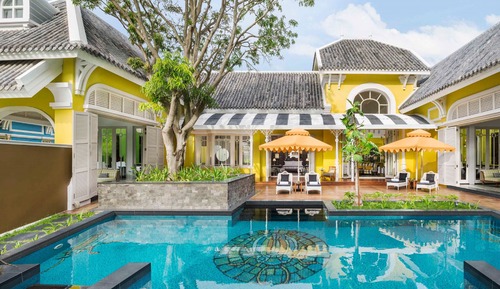 Villa, 3 habitaciones, piscina privada, vistas al jardín