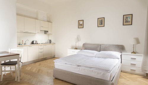 Estudio estándar, 1 cama de matrimonio