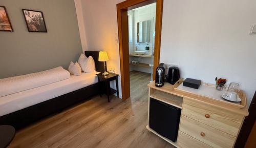 Habitación individual Confort, 1 habitación, balcón, vistas a la montaña