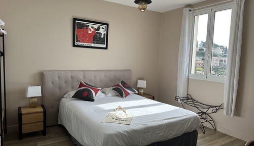 Habitación doble, vistas al mar