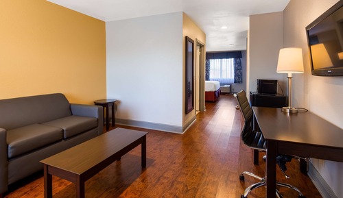 Suite, 1 cama de matrimonio grande, no fumadores, frigorífico y microondas