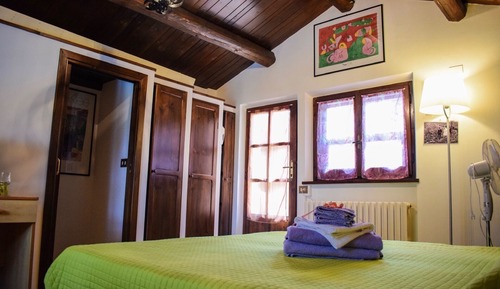 Habitación cuádruple familiar, 1 habitación, baño privado, vistas a la piscina