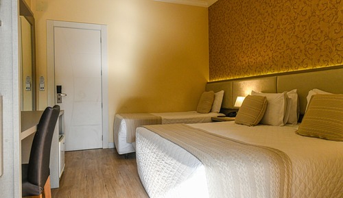 Apartamento de lujo, 1 habitación, vistas al jardín (Triple)